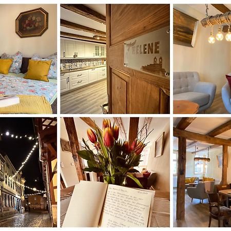 Ferienwohnung Helene Im Einzeldenkmal - Lange Gasse 29 Quedlinburg Dış mekan fotoğraf