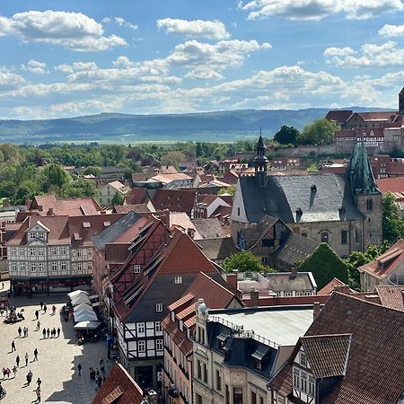 Ferienwohnung Helene Im Einzeldenkmal - Lange Gasse 29 Quedlinburg Dış mekan fotoğraf