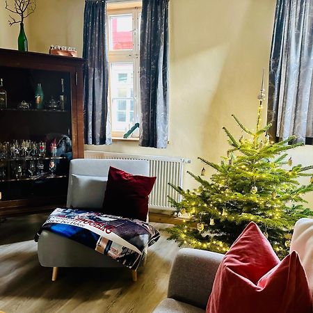 Ferienwohnung Helene Im Einzeldenkmal - Lange Gasse 29 Quedlinburg Dış mekan fotoğraf