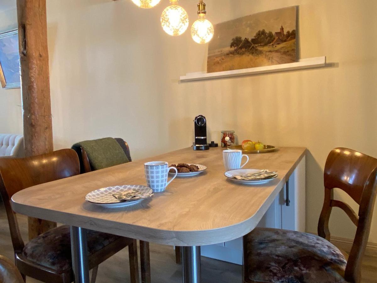 Ferienwohnung Helene Im Einzeldenkmal - Lange Gasse 29 Quedlinburg Dış mekan fotoğraf