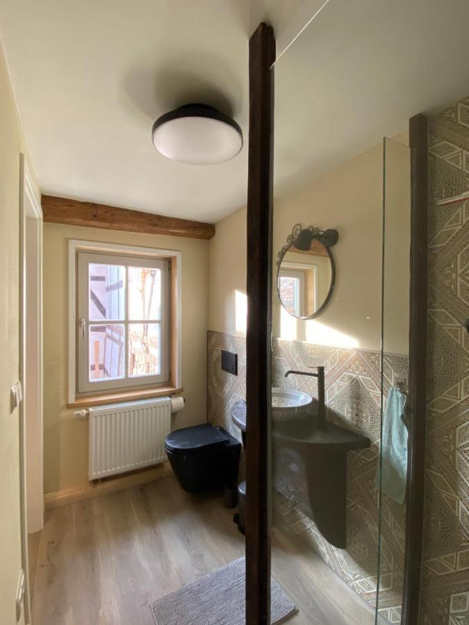 Ferienwohnung Helene Im Einzeldenkmal - Lange Gasse 29 Quedlinburg Dış mekan fotoğraf