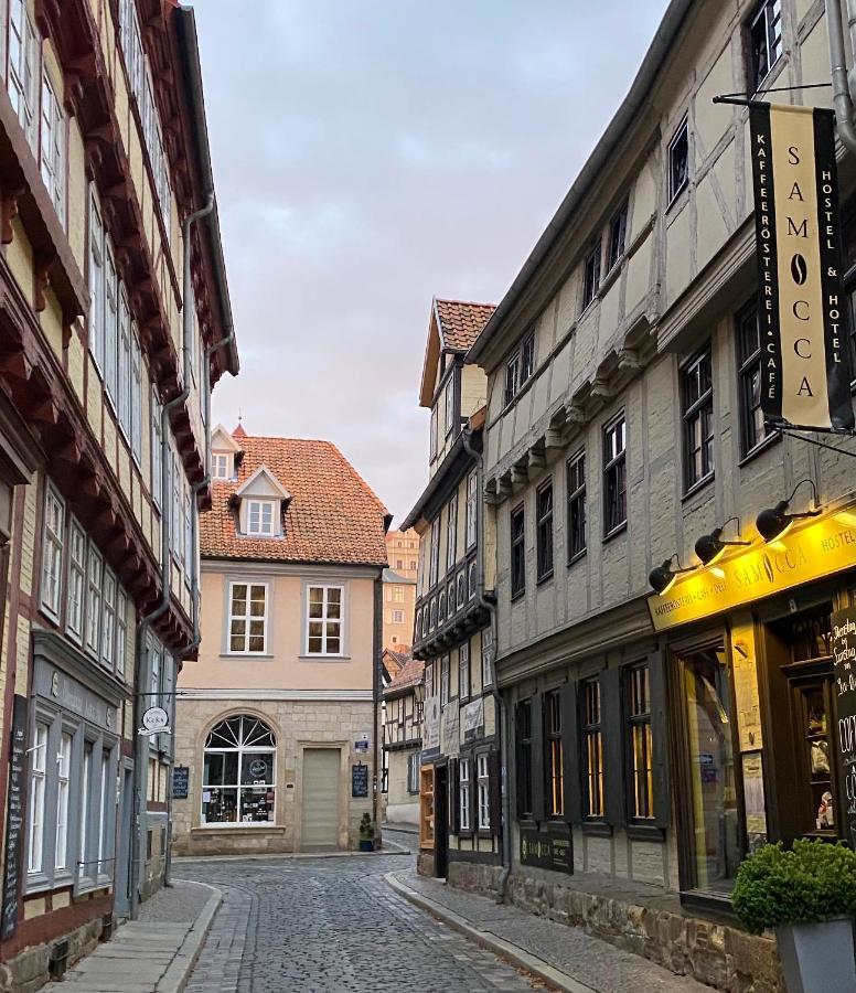 Ferienwohnung Helene Im Einzeldenkmal - Lange Gasse 29 Quedlinburg Dış mekan fotoğraf