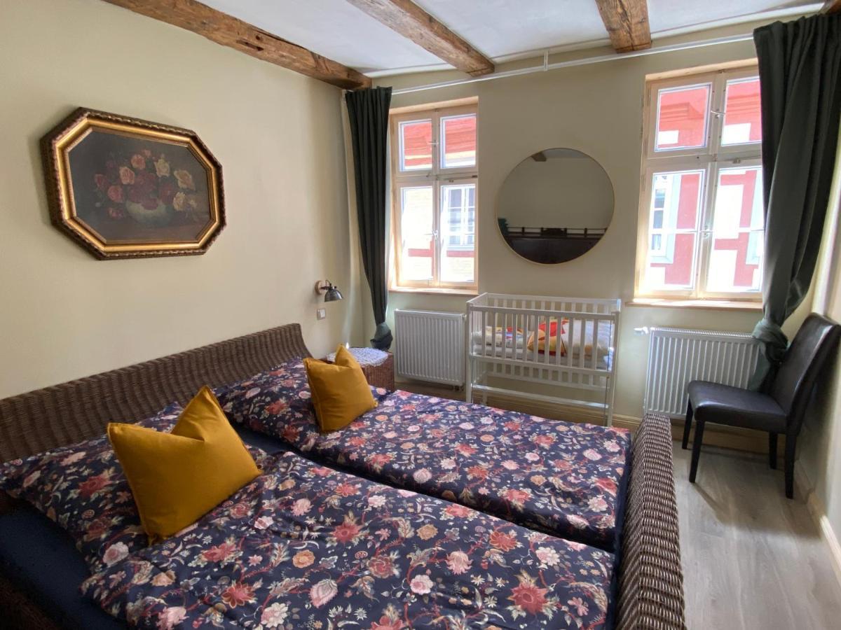 Ferienwohnung Helene Im Einzeldenkmal - Lange Gasse 29 Quedlinburg Dış mekan fotoğraf