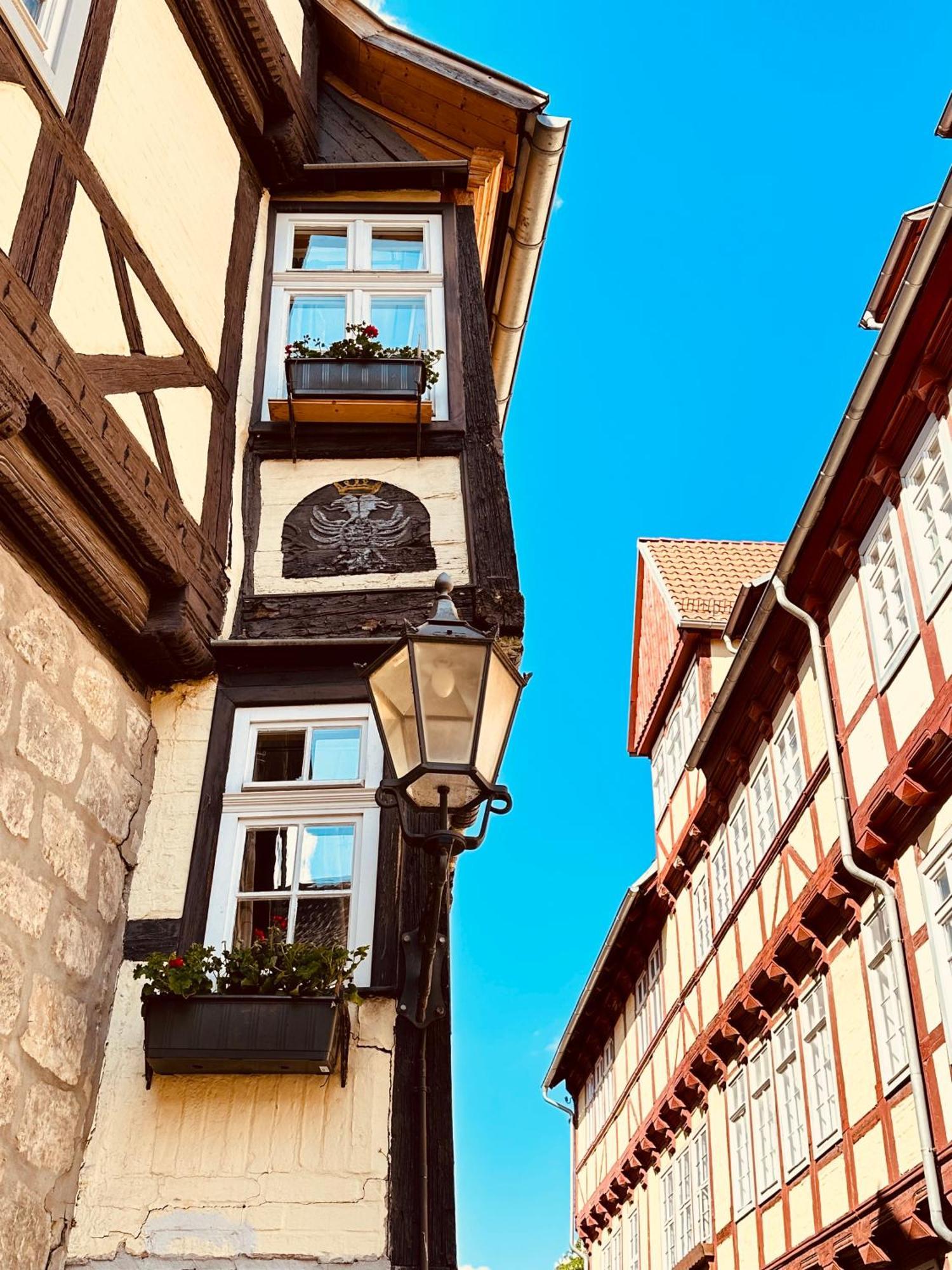 Ferienwohnung Helene Im Einzeldenkmal - Lange Gasse 29 Quedlinburg Dış mekan fotoğraf