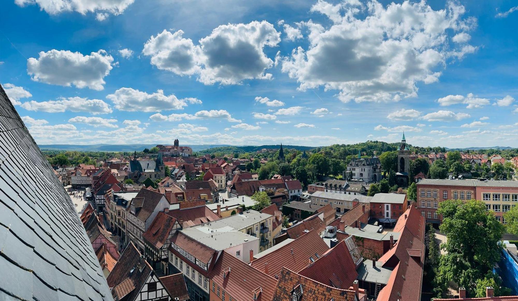 Ferienwohnung Helene Im Einzeldenkmal - Lange Gasse 29 Quedlinburg Dış mekan fotoğraf